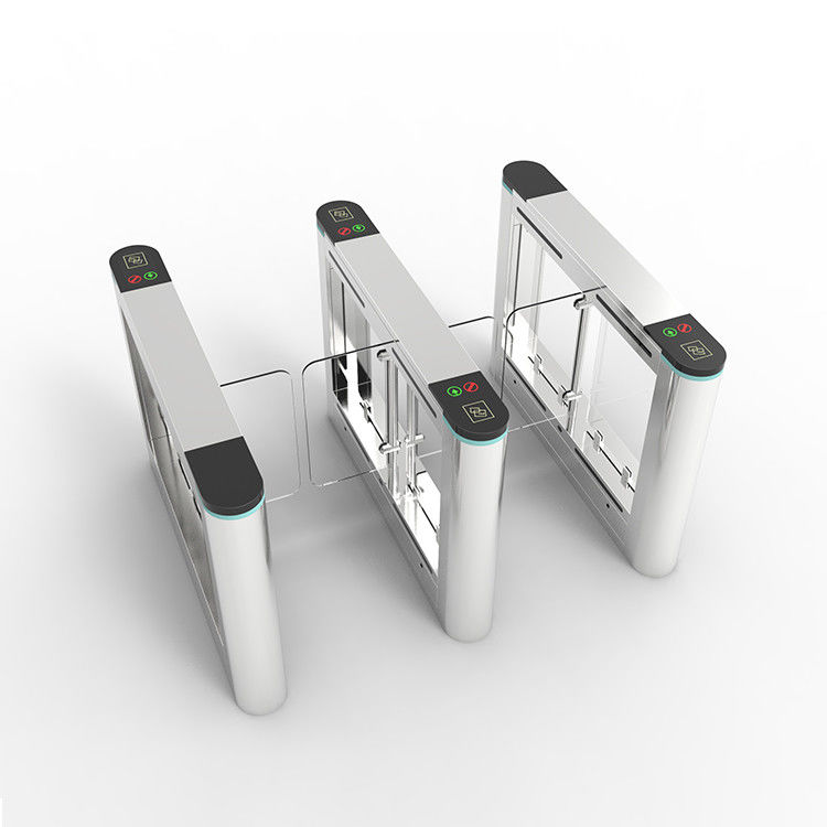 Halbhohe Drehkreuz-Sicherheits-Innentüren im Freien für System der biometrischen Zugangskontrolle